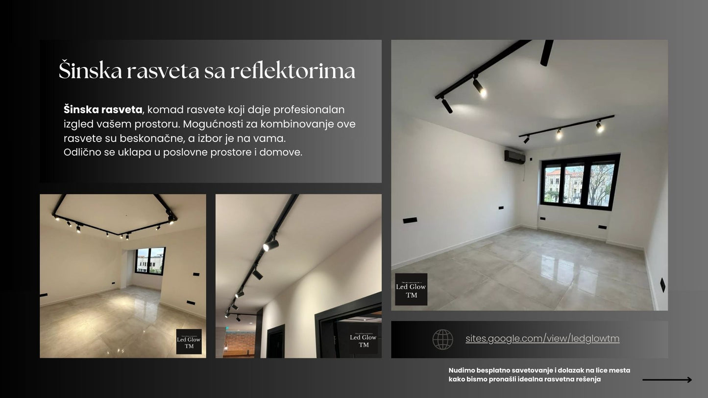 Kvadratni Oblik Sinska rasveta