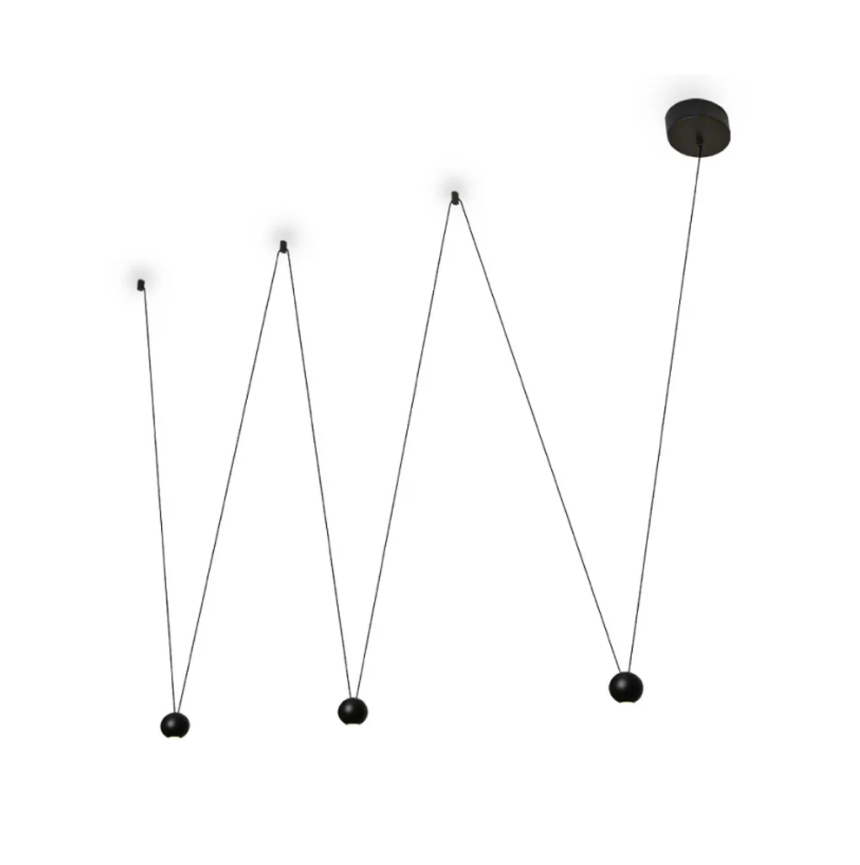 Vislica - Elegant LED Visilica sa 5 ili 3 Kugle