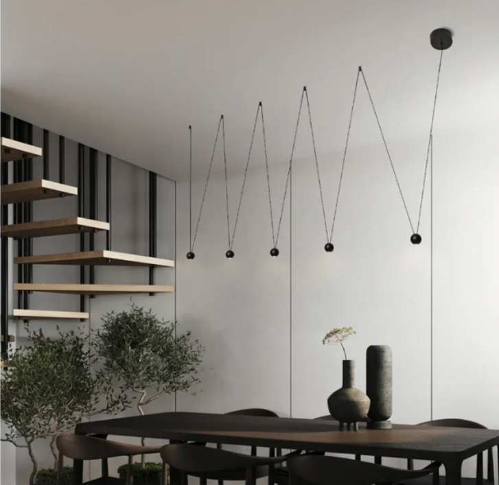 Vislica - Elegant LED Visilica sa 5 ili 3 Kugle