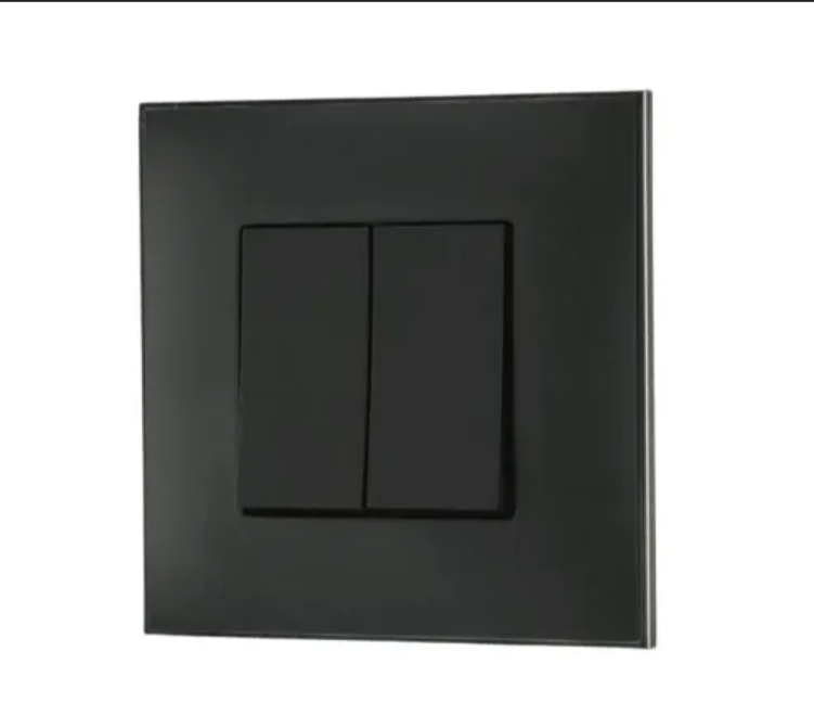 Prekidači i utičnice i uticnice sa poklopcem, Crne boje